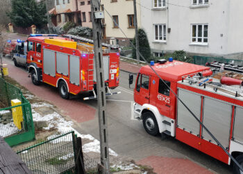 Starachowice. Pożar przy ulicy Długiej / KP PSP Starachowice