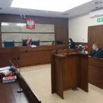 Kielce. Sąd Okręgowy. Proces sześciu obywateli Ukrainy oskarżonych o udział w zorganizowanej grupie przestępczej zajmującej się nielegalnym obrotem papierosami / Monika Miller / Radio Kielce