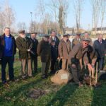 Jędrzejów. Sadzenie Dębów Niepodległości / Ewa Pociejowska - Gawęda / Radio Kielce