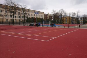 Otwarcie nowego kompleksu boisk sportowych w Zespole Szkół Ponadgimnazjalnych Nr 2 / Ewa Pociejowska-Gawęda / Radio Kielce