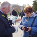 Starachowice. Kwesta. Na zdjęciu: poseł Krzysztof Lipiec / Anna Głąb / Radio Kielce