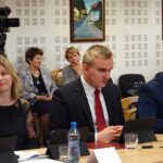 Jędrzejów. Zaprzysiężenie nowej Rady Miejskiej w Jędrzejowie / Ewa Pociejowska - Gawęda / Radio Kielce