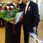 15 par z miasta i gminy Jędrzejów świętowało jubileusz 50-lecia małżeństwa. Joanna i Krzysztof Krupińscy / Ewa Pociejowska-Gawęda / Radio Kielce