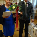 15 par z miasta i gminy Jędrzejów świętowało jubileusz 50-lecia małżeństwa. Leokadia i Henryk Wiewiórowie / Ewa Pociejowska-Gawęda / Radio Kielce