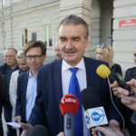 Konferencja prasowa prezydenta Kielc Wojciecha Lubawskiego / Michał Kita / Radio Kielce