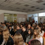 "Przez żołądek do Niepodległej" - spotkanie z Karolem Okrasą w ZSPS / Marzena Mąkosa / Radio Kielce