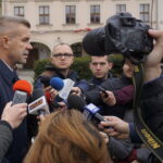 Konferencja Bogdana Wenty / Monika Miller / Radio Kielce