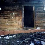 Wola Kopcowa. Pożar budynku drewniano-murowanego / Marcin Różyc / Radio Kielce