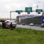 Kielce. Kolizja trzech aut osobowych na skrzyżowaniu ulic Warszawskiej, Jesionowej i Świętokrzyskiej / Robert Felczak / Radio Kielce