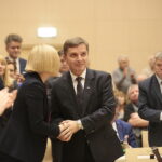 22.11.2018 Kielce. Inauguracyjna sesja Sejmiku Województwa Świętokrzyskiego. Przewodniczącym Sejmiku Województwa Świętokrzyskiego został Andrzej Pruś / Marzena Mąkosa / Radio Kielce