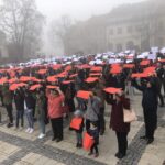 Sandomierzanie utworzą żywą flagę