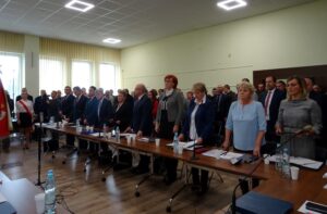 Inauguracyjna sesja Rady Powiatu Opatowskiego / Emilia Sitarska / Radio Kielce