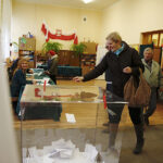 Wybory samorządowe 2018. II tura. Głosowanie w Kielcach / Jarosław Kubalski / Radio Kielce