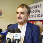 Sztab wyborczy Wojciecha Lubawskiego / Jarosław Kubalski / Radio Kielce