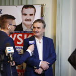 Sztab wyborczy Wojciecha Lubawskiego / Jarosław Kubalski / Radio Kielce