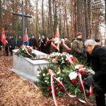 Biała Góra. Gmina Masłów. Osłonięcie pomnika poświęconego ofiarom II wojny światowej / Jarosław Kubalski / Radio Kielce