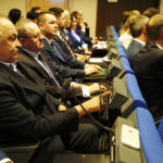 Inaugurująca nową kadencję sesja Rady Powiatu Kieleckiego. / Jarosław Kubalski / Radio Kielce