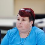 Skarżysko. Sesja Rady Powiatu Skarżyskiego. Anna Leżańska - wicestarosta powiatu skarżyskiego / Jarosław Kubalski / Radio Kielce