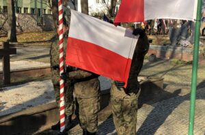Sandomierz. Setna rocznica odzyskania niepodległości / Grażyna Szlęzak - Wójcik / Radio Kielce