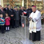 Sandomierz. Setna rocznica odzyskania niepodległości. Na zdjęciu: biskup Edward Frankowski / Grażyna Szlęzak - Wójcik / Radio Kielce