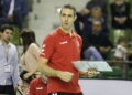 04.02.2017 Kielce. Siatkówka. Plus Liga. Mecz Effector Kielce - GKS Katowice. Trener Sinan Tanik, / Jarosław Kubalski / Radio Kielce