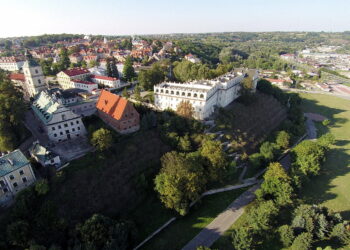 Sandomierz. Widok na miasto.  Skarpa nadwiślana / Jarosław Kubalski / Radio Kielce