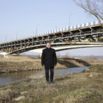 17.02.2018 Sandomierz. Most na Wiśle i poseł Marek Kwitek / Jarosław Kubalski / Radio Kielce