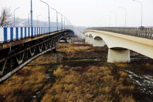 17.02.2018 Sandomierz. Most na Wiśle / Jarosław Kubalski / Radio Kielce