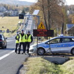 31.10.2018 Ćmińsk. Policja przeprowadza akcję "Znicz" / Jarosław Kubalski / Radio Kielce