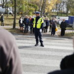 01.11.2018 Kielce. Wszystkich Świętych. Policja kieruje ruchem / Jarosław Kubalski / Radio Kielce