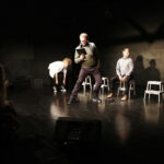 03.11.2018 Kielce.Baza Zbożowa. XVIII Przegląd Teatrów Alternatywnych. Spektakl„Bez przesady” w wykonaniu gdyńskiego teatru MBJ / Jarosław Kubalski / Radio Kielce