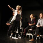 03.11.2018 Kielce.Baza Zbożowa. XVIII Przegląd Teatrów Alternatywnych. Spektakl„Bez przesady” w wykonaniu gdyńskiego teatru MBJ / Jarosław Kubalski / Radio Kielce