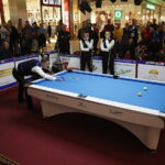 04.11.2018 Kielce. Galeria Echo. Drużynowe Mistrzostwa Polski w Bilard. Finał. I miejsce zajął NOSAN Kielce / Jarosław Kubalski / Radio Kielce