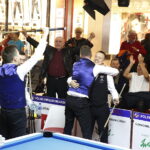 04.11.2018 Kielce. Galeria Echo. Drużynowe Mistrzostwa Polski w Bilard. Finał. I miejsce zajął NOSAN Kielce / Jarosław Kubalski / Radio Kielce