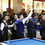 04.11.2018 Kielce. Galeria Echo. Drużynowe Mistrzostwa Polski w Bilard. Finał. I miejsce zajął NOSAN Kielce / Jarosław Kubalski / Radio Kielce