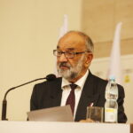 14.11.2018 Kielce. PŚk. Seminarium naukowe „Centralny Okręg Przemysłowy – znaczenie dla regionu świętokrzyskiego i gospodarki II Rzeczypospolitej Polskiej”. Profesor Adam Massalski / Jarosław Kubalski / Radio Kielce