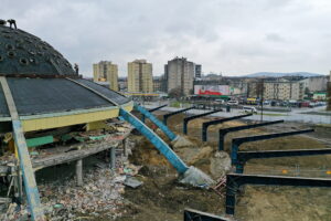 14.11.2018 Kielce. Dworzec PKS w trakcie przebudowy / Jarosław Kubalski / Radio Kielce
