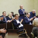 15.11.2018 Kielce. UM. Pożegnanie prezydenta Wojciecha Lubawskiego / Jarosław Kubalski / Radio Kielce