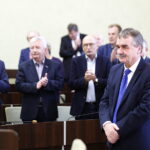 15.11.2018 Kielce. UM. Pożegnanie prezydenta Wojciecha Lubawskiego / Jarosław Kubalski / Radio Kielce