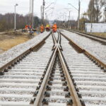 16.11.2018 Szczukowice. PKP. Przebudowa rozjazdów kolejowych / Jarosław Kubalski / Radio Kielce