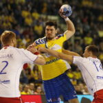 17.11.208 Kielce. Piłka ręczna. Liga Mistrzów. Mecz PGE Vive Kielce - Mieszkow Brześć / Jarosław Kubalski / Radio Kielce
