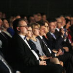 18.11.2018 Kielce. Państwowy Zespół Ludowy Pieśni i Tańca „Mazowsze” wystąpił na scenie Centrum Kongresowego Targów Kielce / Jarosław Kubalski / Radio Kielce