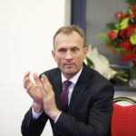 20.11.2018 Piekoszów. Pierwsza sesja nowej rady gminy. Wójt Zbigniew Piątek / Jarosław Kubalski / Radio Kielce