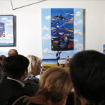 24.11.2018 Ćmielów. Wystawa prac Natalii i Rafała Olbińskich „Metamorfozy z ludzką twarzą” w fabryce porcelany AS / Jarosław Kubalski / Radio Kielce