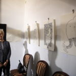 24.11.2018 Ćmielów. Wystawa prac Natalii i Rafała Olbińskich „Metamorfozy z ludzką twarzą” w fabryce porcelany AS / Jarosław Kubalski / Radio Kielce