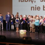 26.11.2018 Kielce. Duża scena KCK. Inauguracja kampanii "Biała Wstążka" . Nagrody Wręczyli senator Krzysztof Słoń i prezydent Kielc Bogdan Wenta / Jarosław Kubalski / Radio Kielce