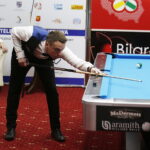 27.11.2018 Kielce. Mistrzostwa Polski w pool bilard.Tomasz Kapłan / Jarosław Kubalski / Radio Kielce