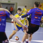 27.11.2018 Kielce. Mecz PGE Vive Energa Wybrzeże Gdańsk. Daniel Dujszebajew / Jarosław Kubalski / Radio Kielce