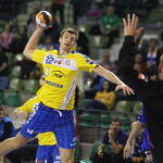 27.11.2018 Kielce. Mecz PGE Vive Energa Wybrzeże Gdańsk. Wladislaw Kulesz / Jarosław Kubalski / Radio Kielce