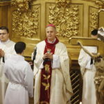 29.11.2018 Kielce. Msza w 4. rocznicę ingresu biskupa Jana Piotrowskiego. Biskup Jan Piotrowski / Jarosław Kubalski / Radio Kielce